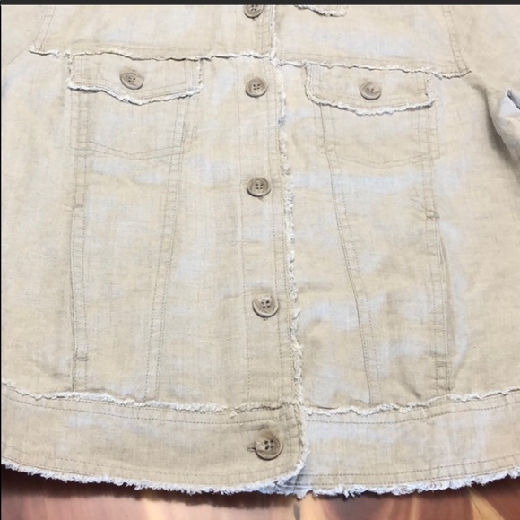 Tommy Bahama Two Palms Linen Raw-Edge Jacket - Picture 11 of 16